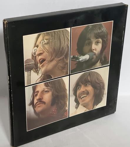 The Beatles Let It Be - Box Set + Poster - Red Apple Variant